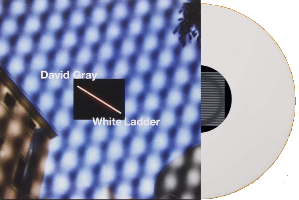 David Gray - 1998 White Ladder - White vinyl LP/Download - 180 kr.